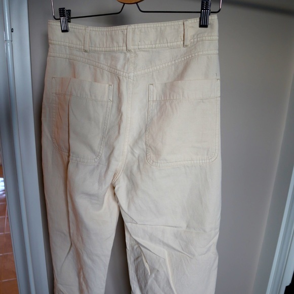 Aritzia Wilfred Free Cream Joggers - Picture 3 of 4